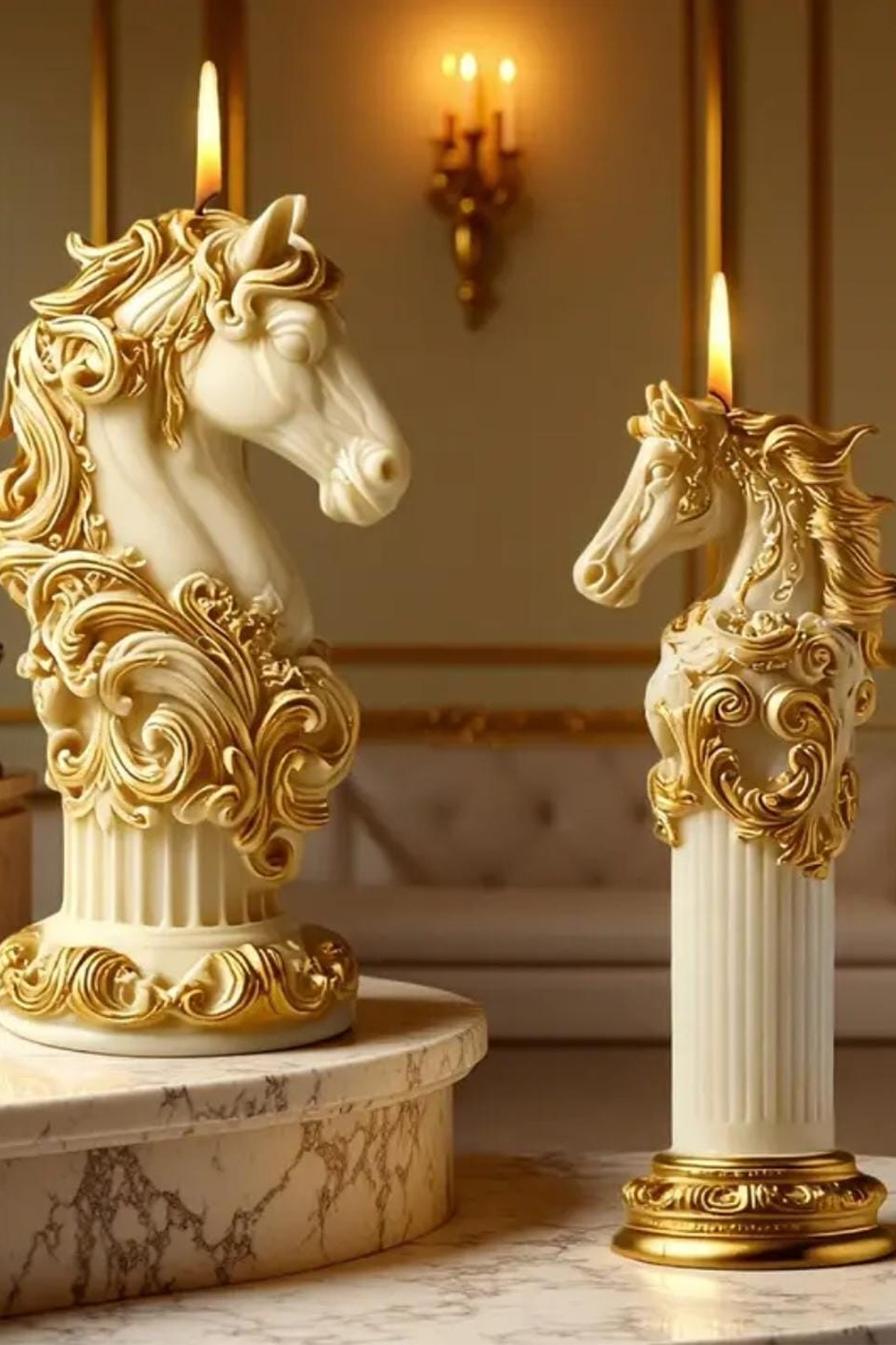 Golden Equestria Candle